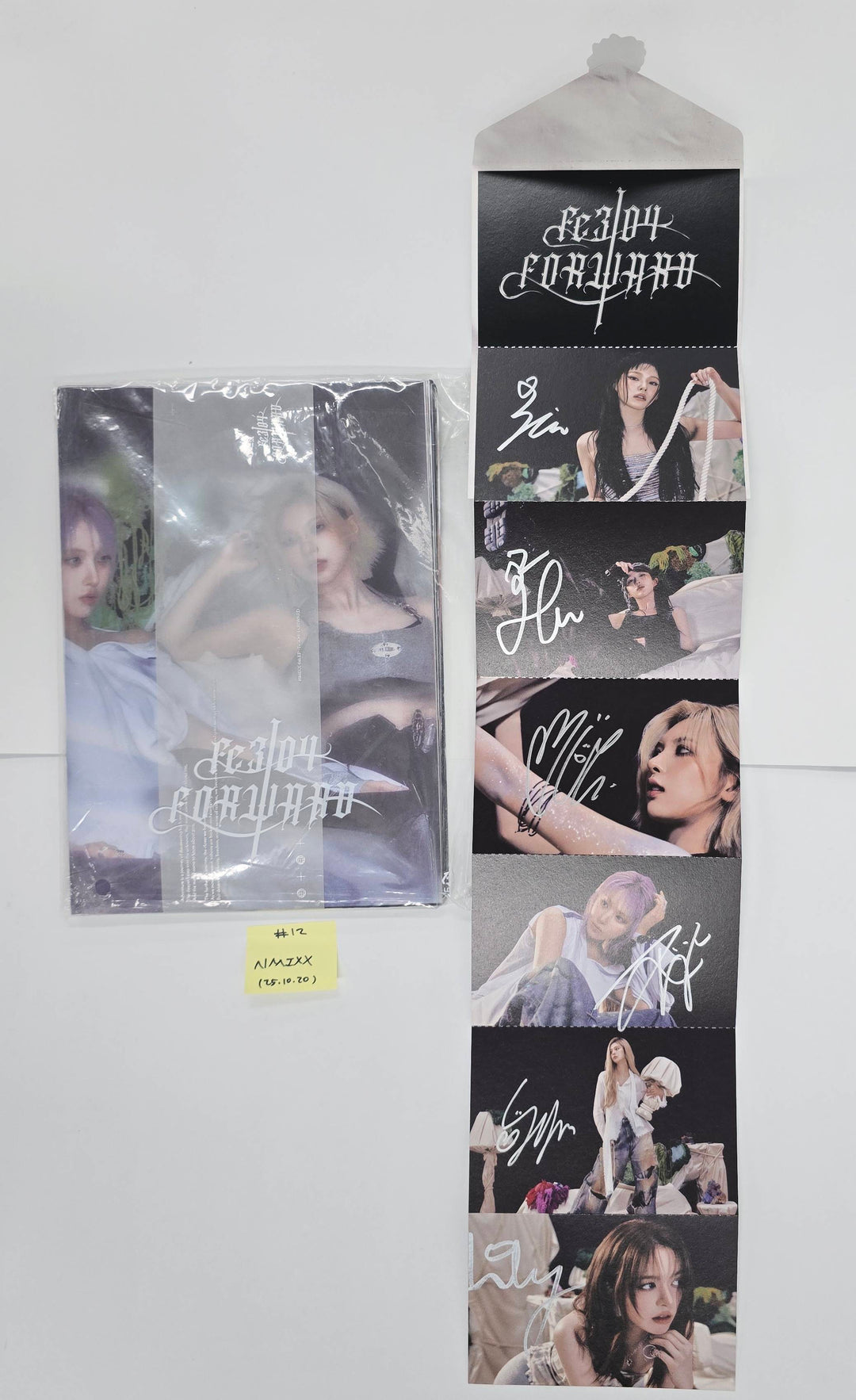 NMIXX "Blue Valentine" &amp; "Fe3O4: FORWARD" - Hand Autographed(Signed) Promo Album [25.10.20]