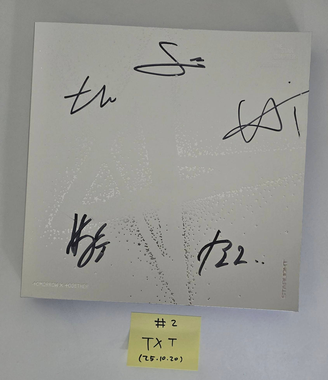 TXT "SANCTUARY" &amp; "Star Chapter: Together", ARTMS "Club Icarus" - Hand Autographed(Signed) Promo Album [25.10.20]