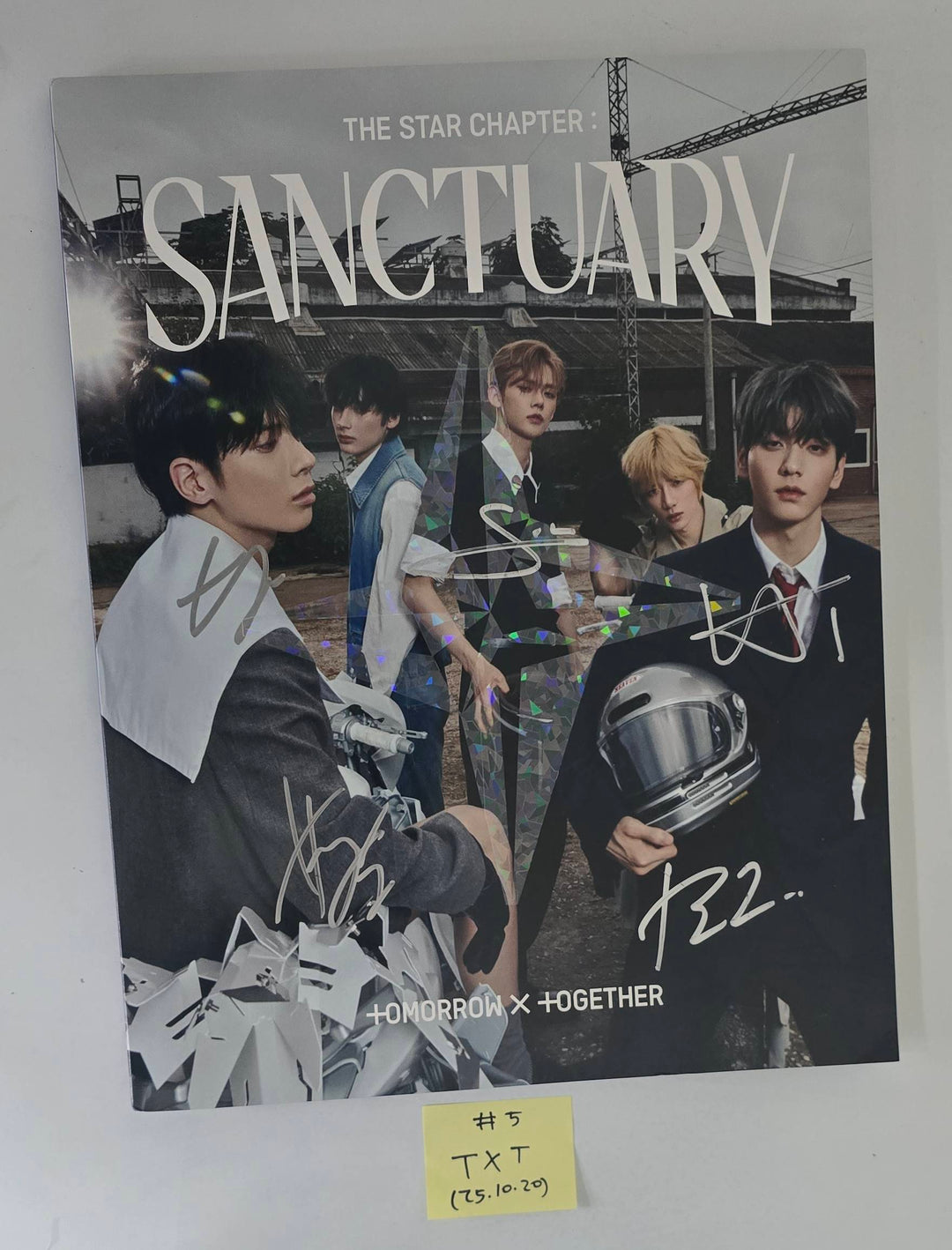 TXT "SANCTUARY" &amp; "Star Chapter: Together", ARTMS "Club Icarus" - Hand Autographed(Signed) Promo Album [25.10.20]