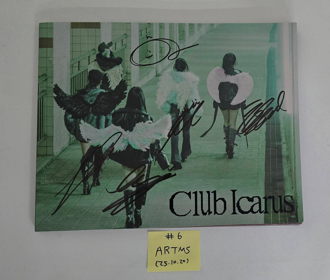 TXT "SANCTUARY" &amp; "Star Chapter: Together", ARTMS "Club Icarus" - Hand Autographed(Signed) Promo Album [25.10.20]
