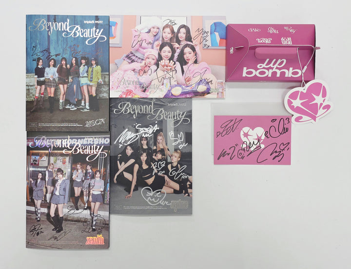 TripleS_msnz "Beyond Beauty", RESCENE "lip bomb" - Hand Autographed(Signed) Promo Album [25.11.28]