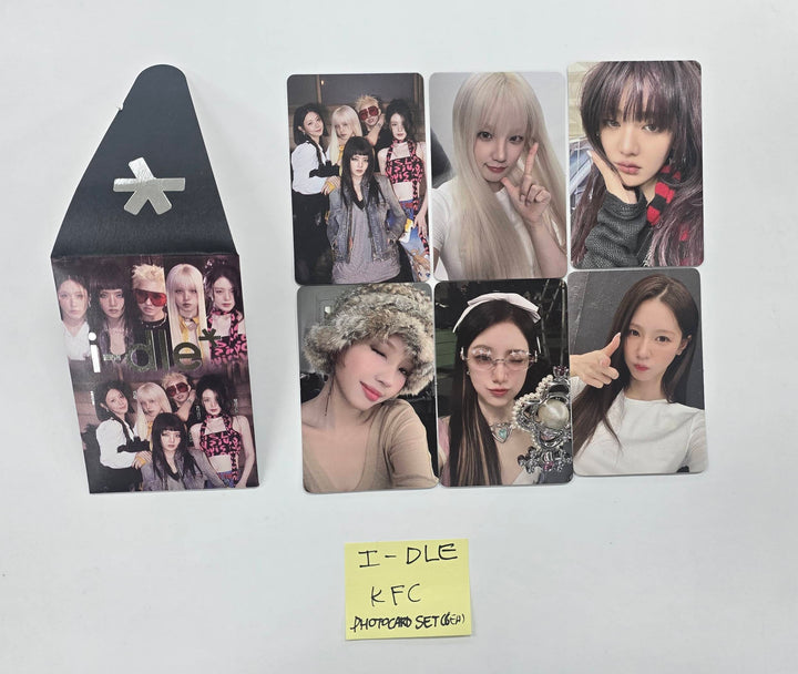 I-DLE - KFC EVENT Photocards Set (6EA) [26.1.27]