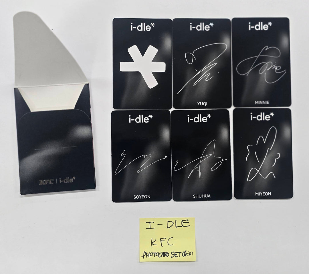 I-DLE - KFC EVENT Photocards Set (6EA) [26.1.27]