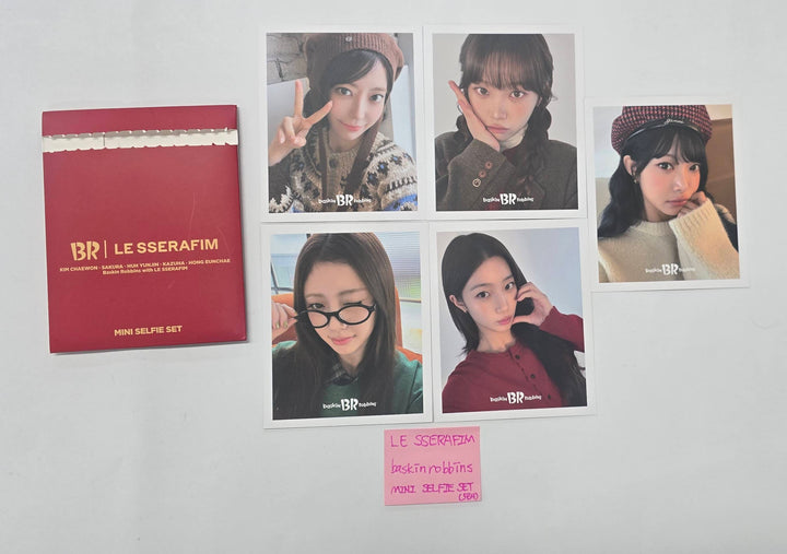 Le Sserafim - Baskin Robbins Mini Photocard Set (5EA) [26.1.28]