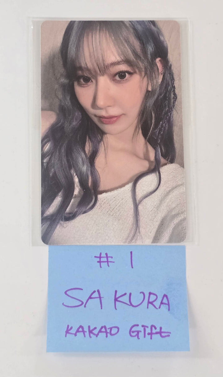 Le Sserafim "Easy" - KAKAO Gift Event Photocard [26.1.29]