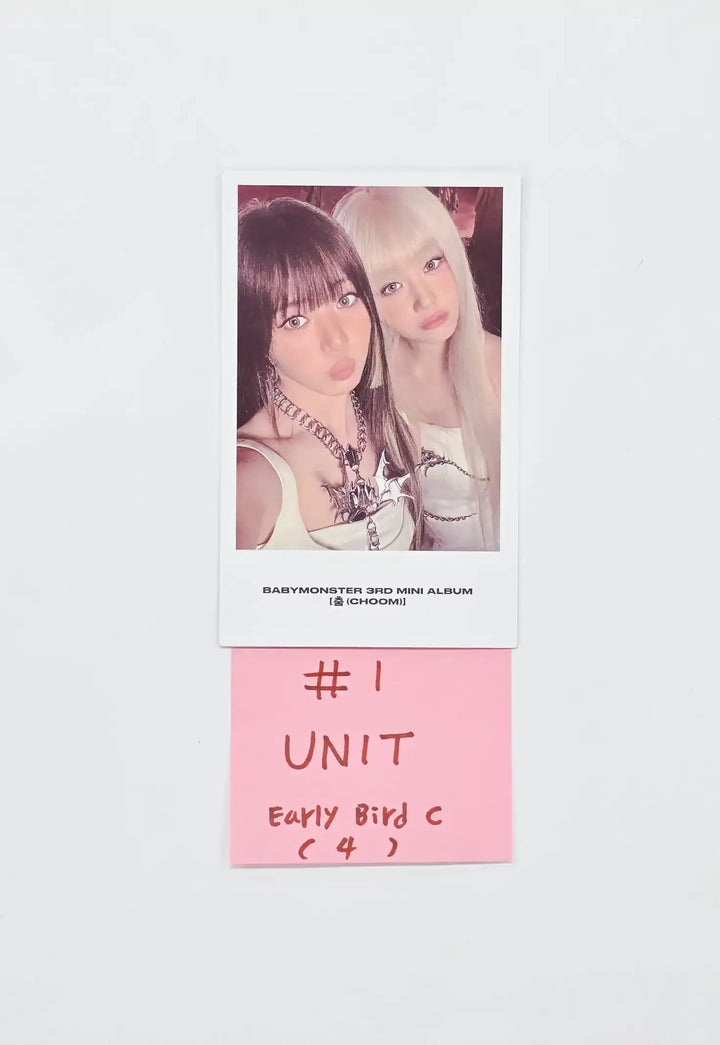 BABYMONSTER "CHOOM" - Weverse Shop Early Bird Event Photocard (C Ver.) [26.05.13]
