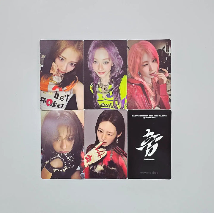 BABYMONSTER "CHOOM" - Weverse Shop Pre-Order Benefit Photocard [26.05.13]