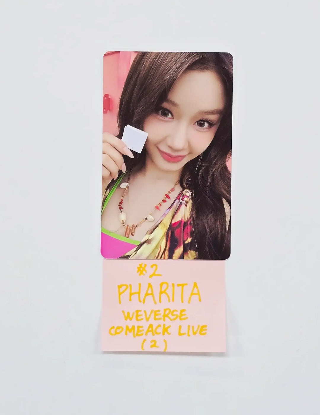 BABYMONSTER "CHOOM" - Weverse Shop Comeback Live Event Photocard, Sticker Set [26.05.13]