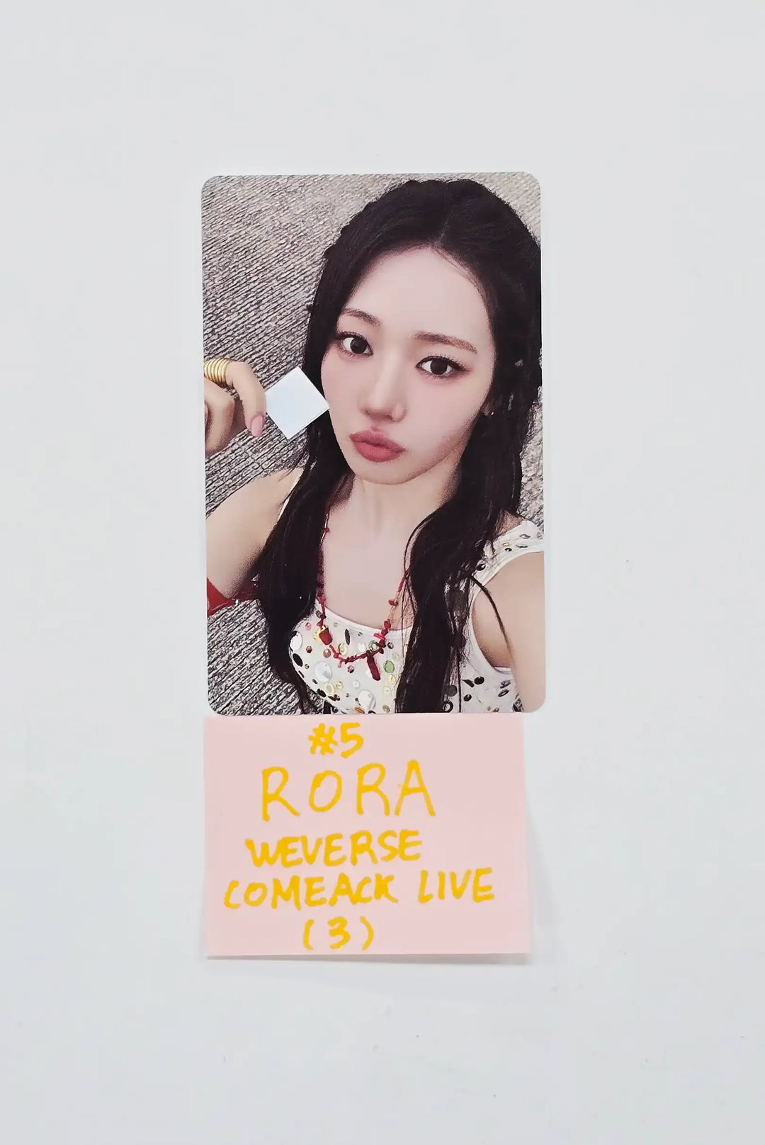BABYMONSTER "CHOOM" - Weverse Shop Comeback Live Event Photocard, Sticker Set [26.05.13]