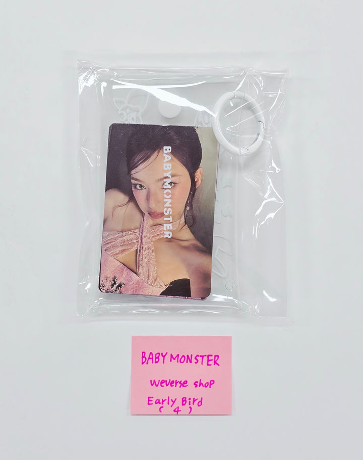 BABYMONSTER "CHOOM" - Weverse Shop Early Bird Event Photocard, Pouch Set [26.05.13]