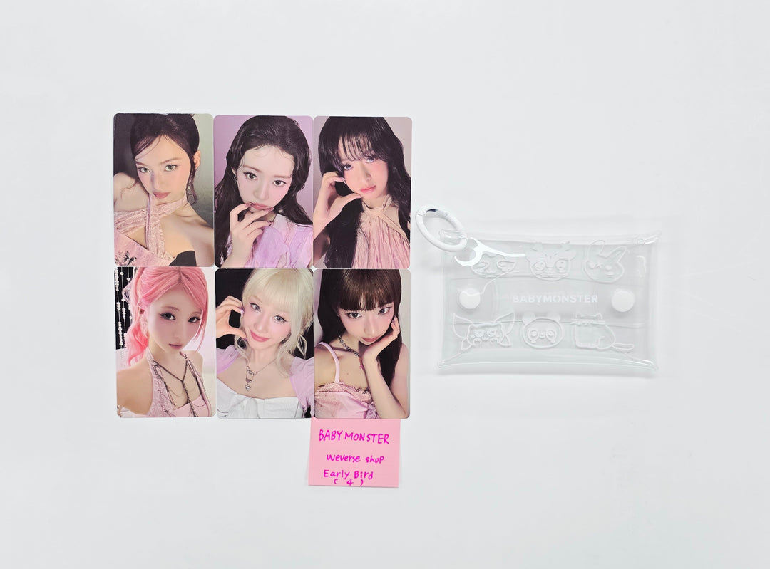 BABYMONSTER "CHOOM" - Weverse Shop Early Bird Event Photocard, Pouch Set [26.05.13]