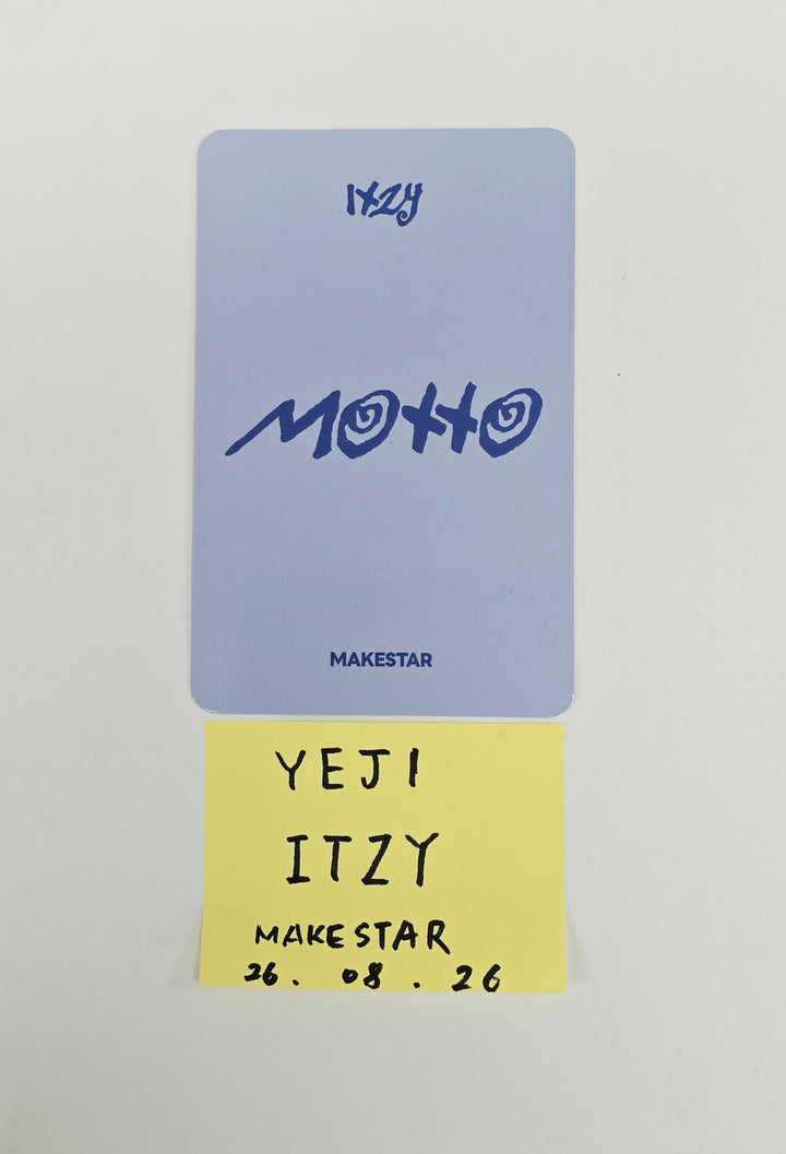 YEJI (of ITZY) "Moto" - Hand Autographed(Signed) Photocard [26.08.26]