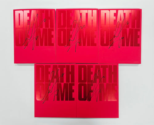 EVAN "DEATH OF ME" - Hand Autographed(Signed) Promo Album [26.09.30]