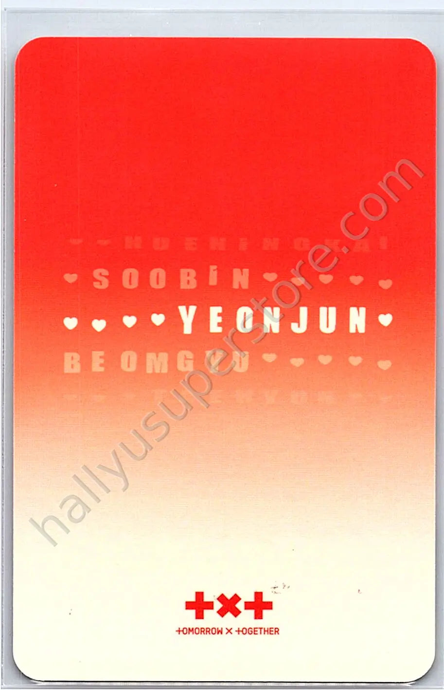 TOMORROW X TOGETHER - Yeonjun - Love Language album photocard
