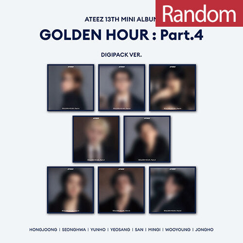 ATEEZ GOLDEN HOUR : Part.4 (DIGIPACK VER.) [Random / Set]