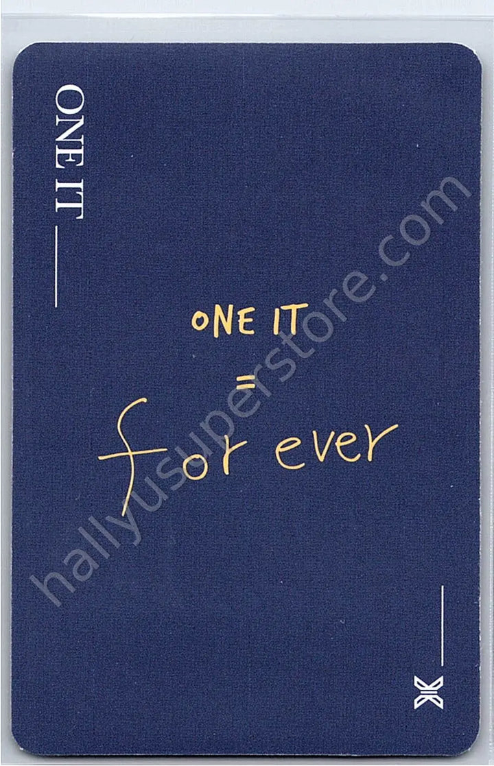 CRAVITY - Minhee - One It Fankit blue back