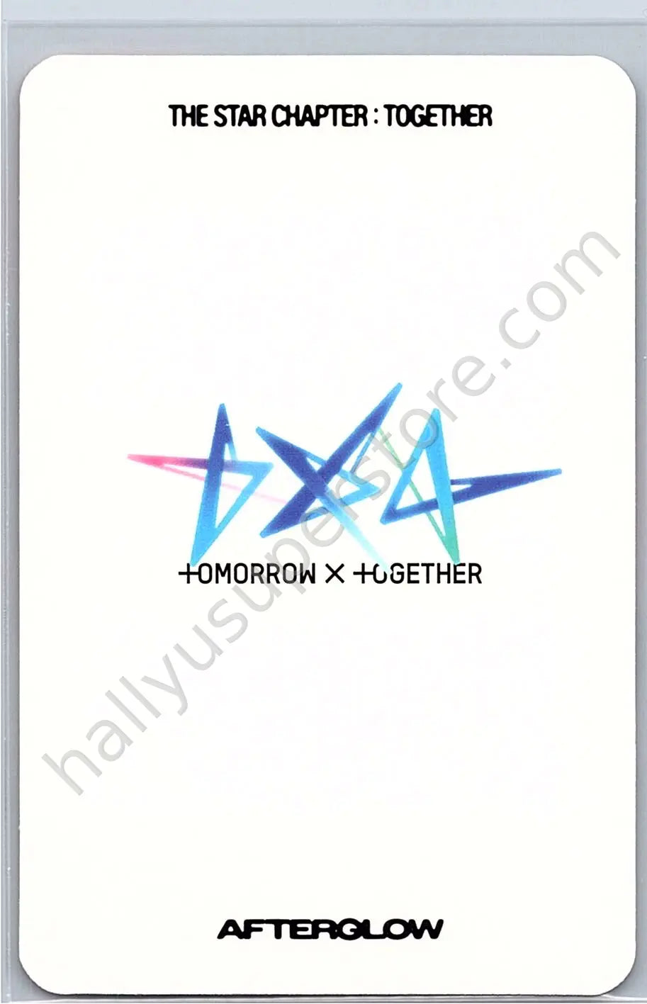 TOMORROW X TOGETHER - Beomgyu - The Star Chapter: Together afterglow version album photocard keyring version