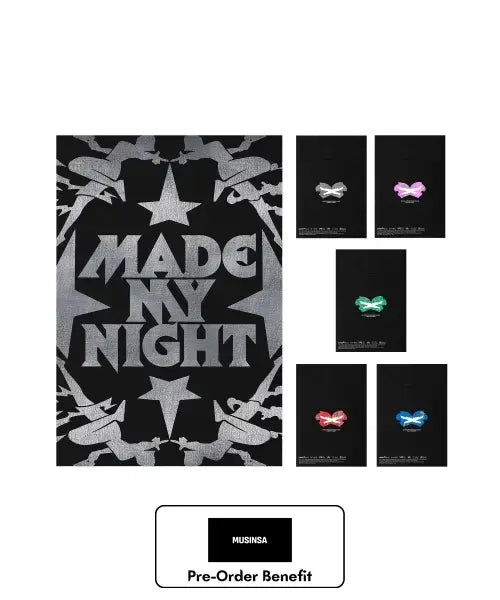 [Pre-Order] LE SSERAFIM - 2nd Single Album Made My Night (COMPACT ver.) + Pre-Order Benefit