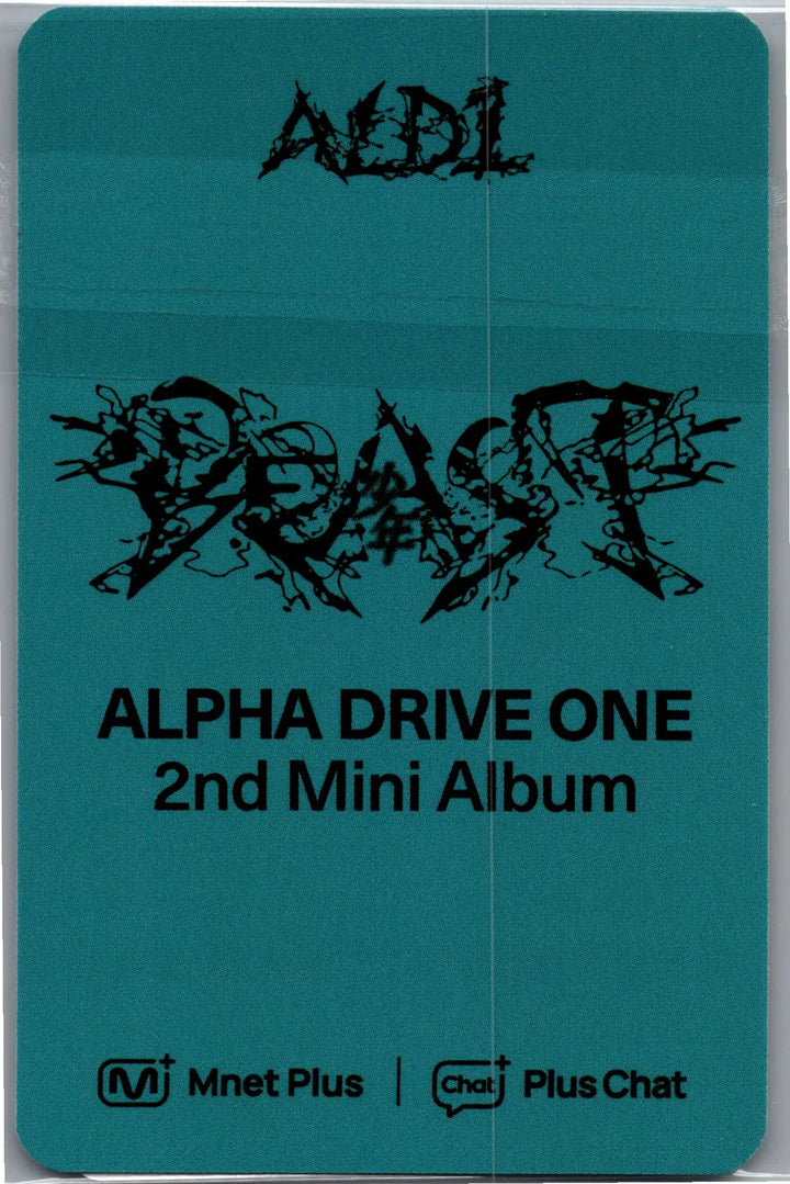 ALPHA DRIVE ONE "UNBREAKABLE : 少年BEAST" - Mnet Plus Pre-Order Benefit Photocards (Hissing Ver.) [26.08.31]