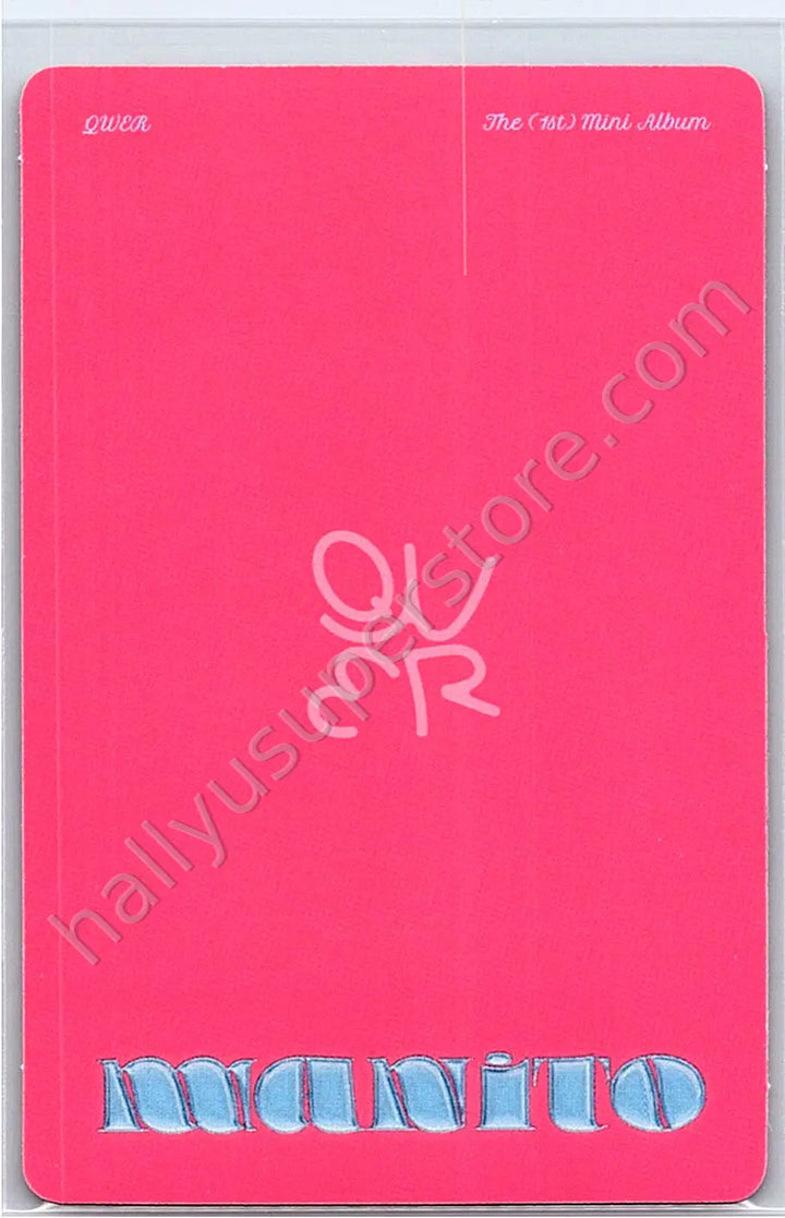 QWER - Siyeon - Manito album photocard friend version