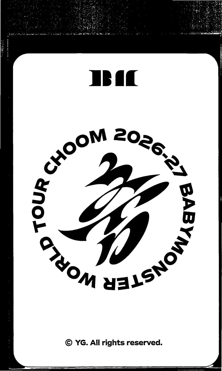 BABYMONSTER -"2026-27 BABYMONSTER WORLD TOUR" [CHOOM] Pop-Up Store Random Trading Photocard (1) [26.06.22]