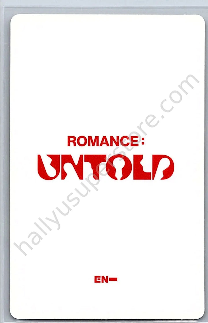 ENHYPEN - Jay - ROMANCE: UNTOLD A version album photocard engene version korean album
