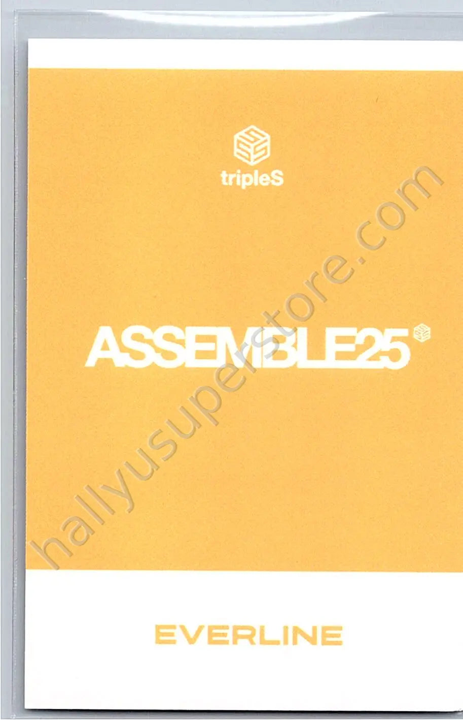 tripleS - Seoyeon - Assemble25 everline fansign polaroid round 2