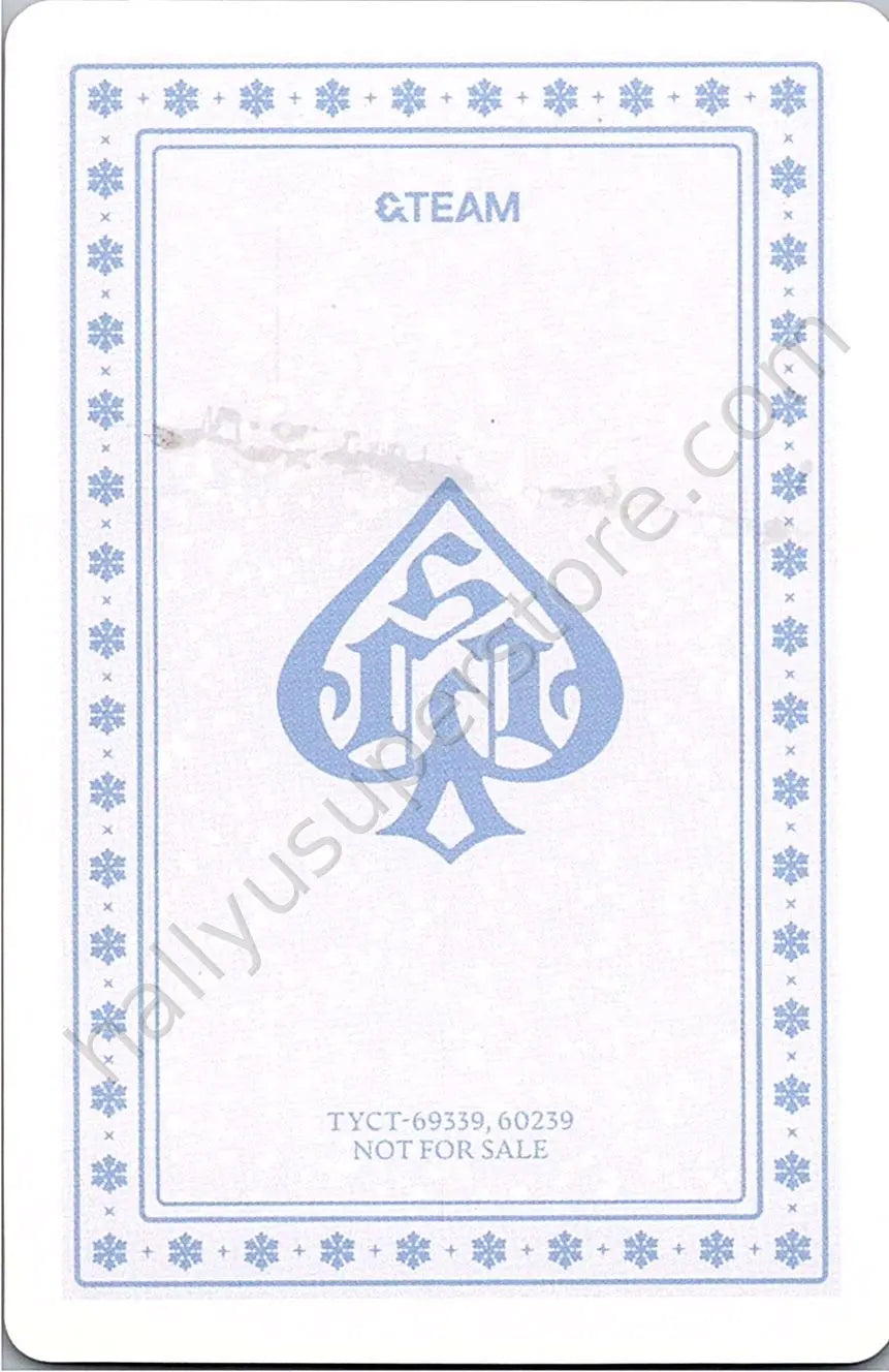 &amp;TEAM - Yuma - Yukiakari album photocard standard version