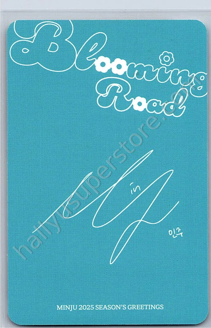 IZ*ONE - Minju - 2025 SEASON’S GREETINGS - Blooming Road photocard set