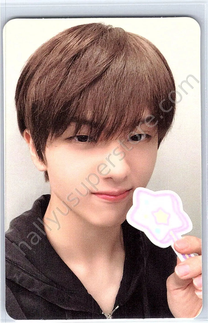 NCT - Jisung - SANRIO x NCT brand collaboration merch photocard sticker sheet
