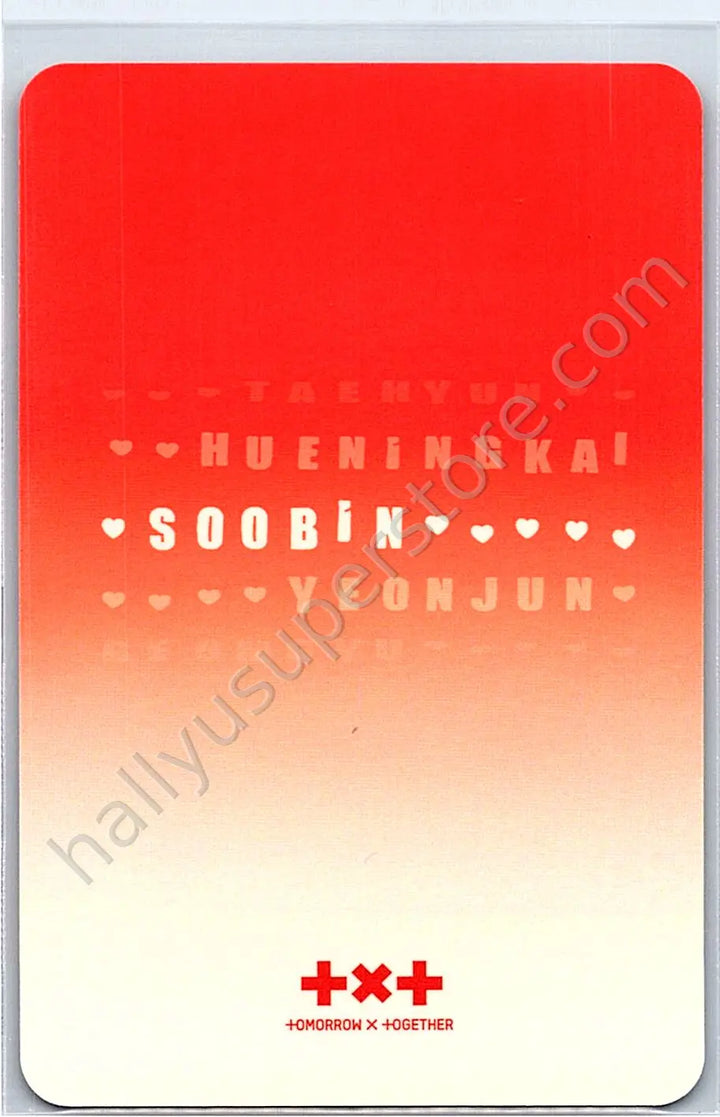 TOMORROW X TOGETHER - Soobin - Love Language album photocard