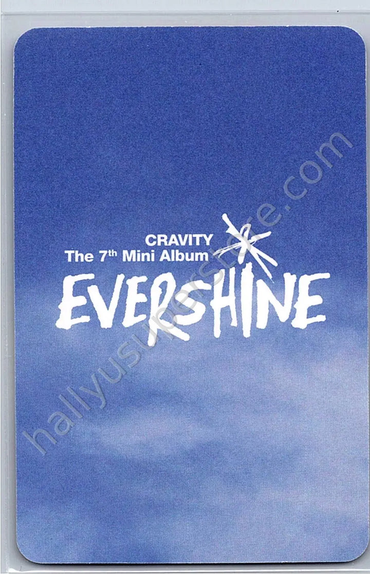 CRAVITY - Minhee - EVERSHINE album photocard sunrise version