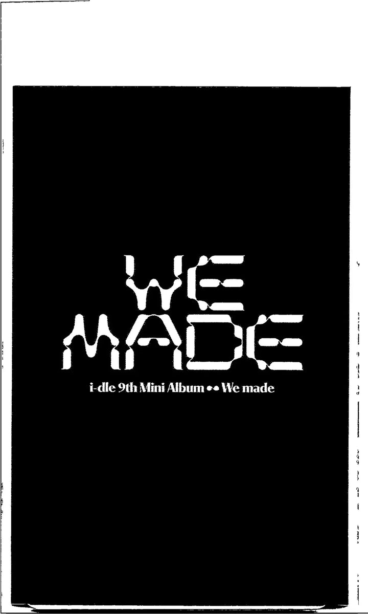 I-DLE "We made" - Apple Music Drink Event Photocard, Polaroid type Photocard [26.07.09]