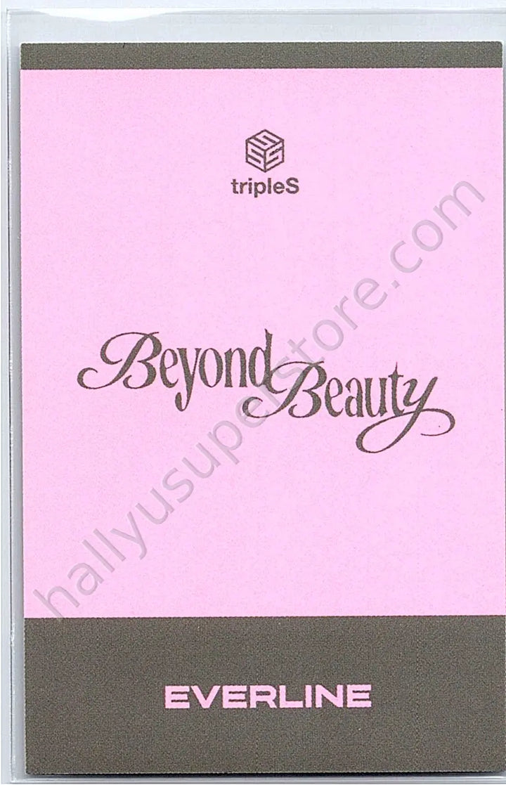 tripleS - Soomin - Beyond Beauty everline fansign polaroid round 1