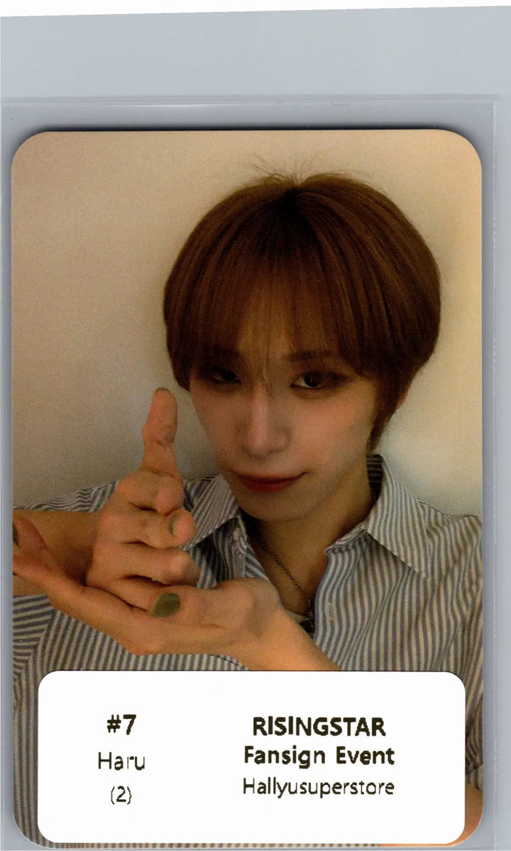 XLOV "I,God"- Rising Star Fansign Event Photocard R3 [26.07.10]