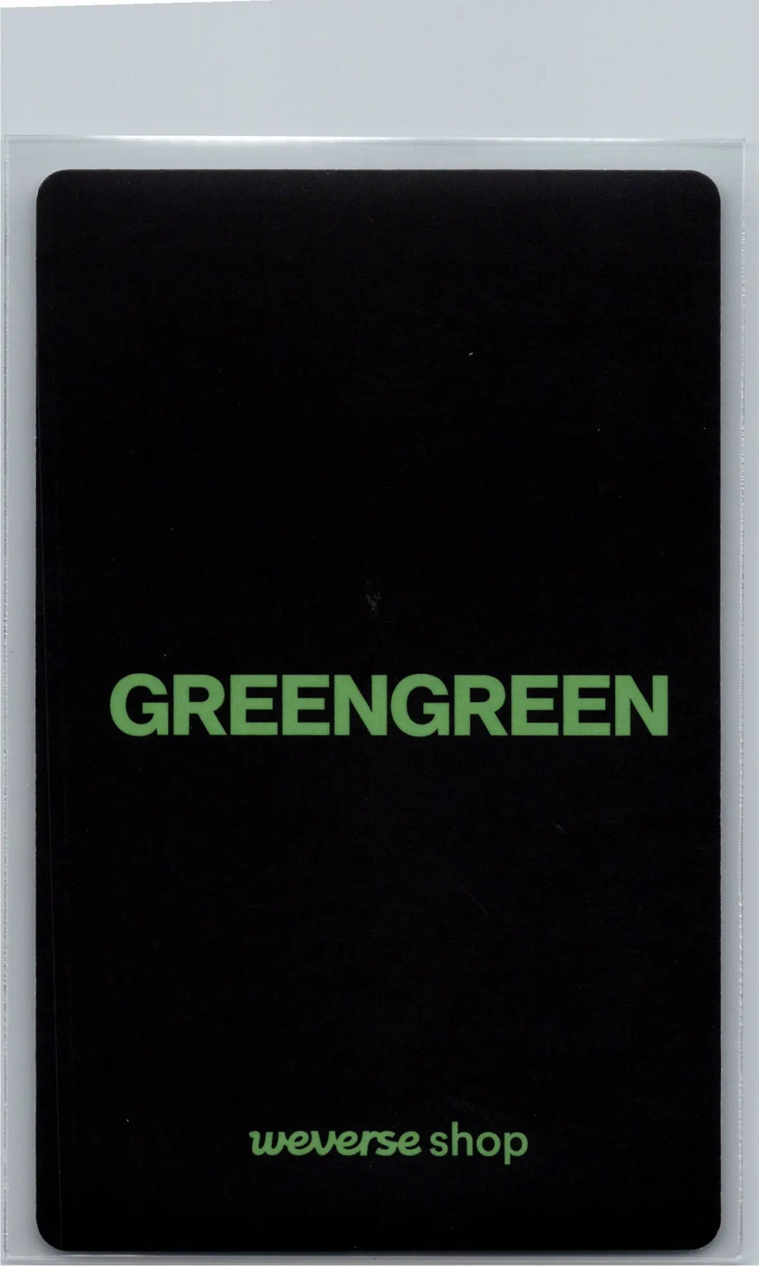 CORTIS "GreenGreen" - Weverse Shop YouTube Gift Event Photocard (Blue Lips MV) [26.07.02]