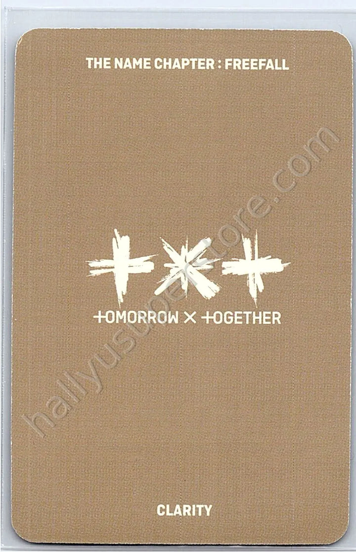 TOMORROW X TOGETHER - Soobin - The Name Chapter: Freefall album photocard clarity version