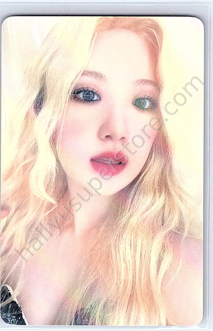 i-dle - Shuhua - I Love gv event holographic (hologram) makestar round 1