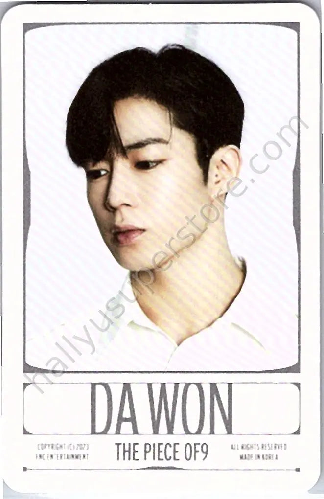 SF9 - Dawon - THE PIECE OF9