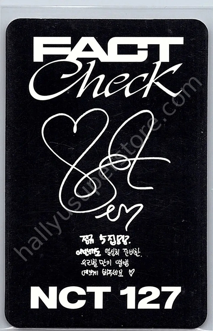 NCT 127 - Taeyong - Fact Check