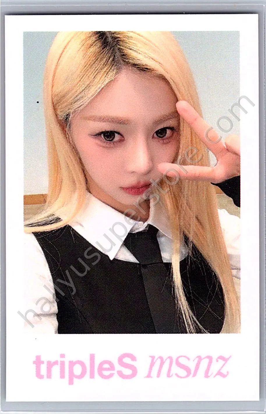 tripleS - Dahyun - Beyond Beauty everline fansign polaroid round 1