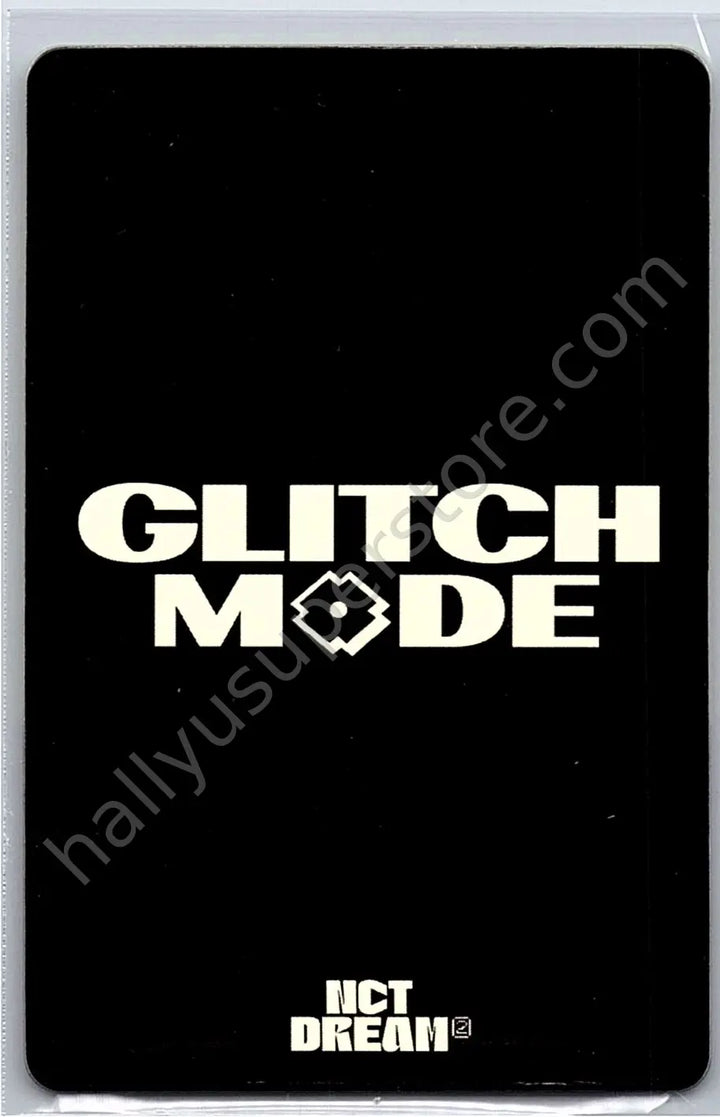 NCT DREAM - Jeno - Glitch Mode album photocard lenticular scratch version