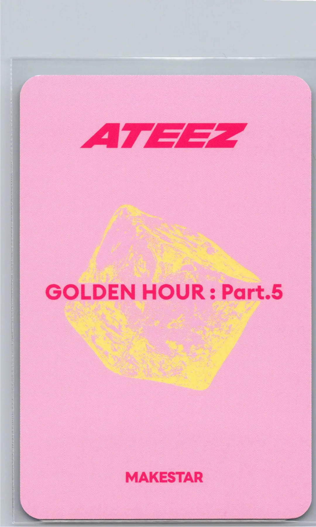 ATEEZ "GOLDEN HOUR : Part.5" - Makestar Lucky Draw Event Photocard [26.06.26]