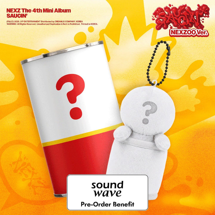 [Pre-Order] NEXZ - 4th Mini Album [SAUCIN] (NEXZOO Ver.) + Pre-Order Benefit (Choose Version)