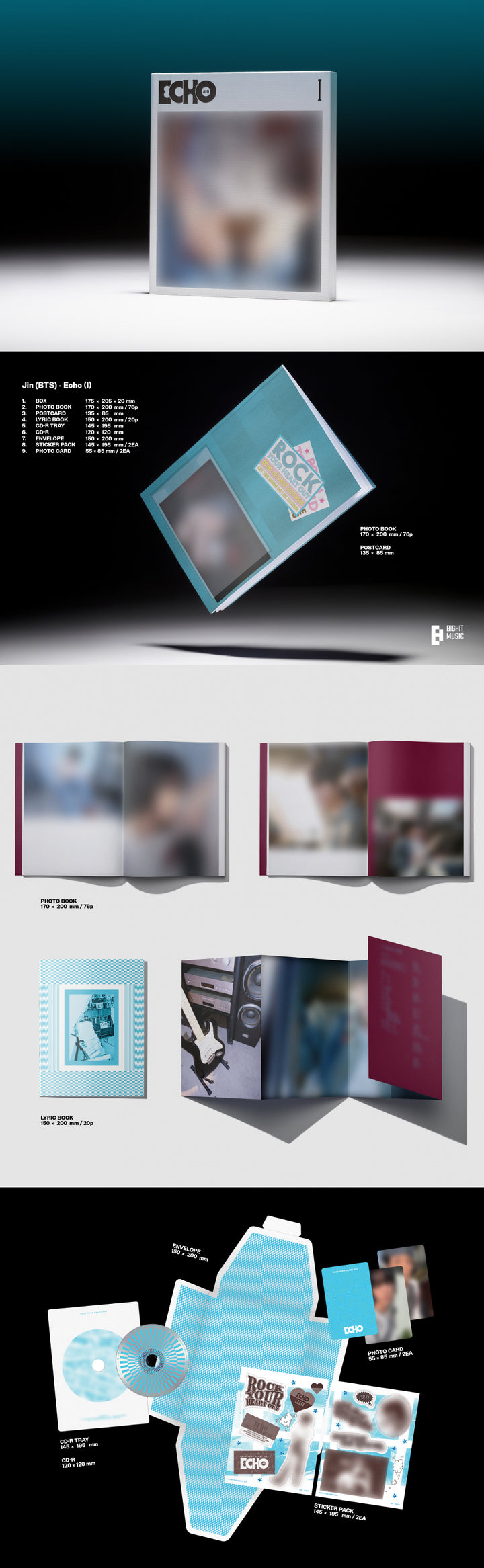 [SOLD OUT] 진 - 미니 2집 [Echo] 2번