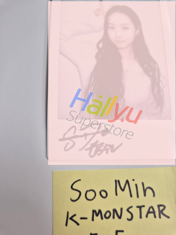 SooMin (of TripleS) - Hand Autographed(Signed) Polaroid [26.02.19]