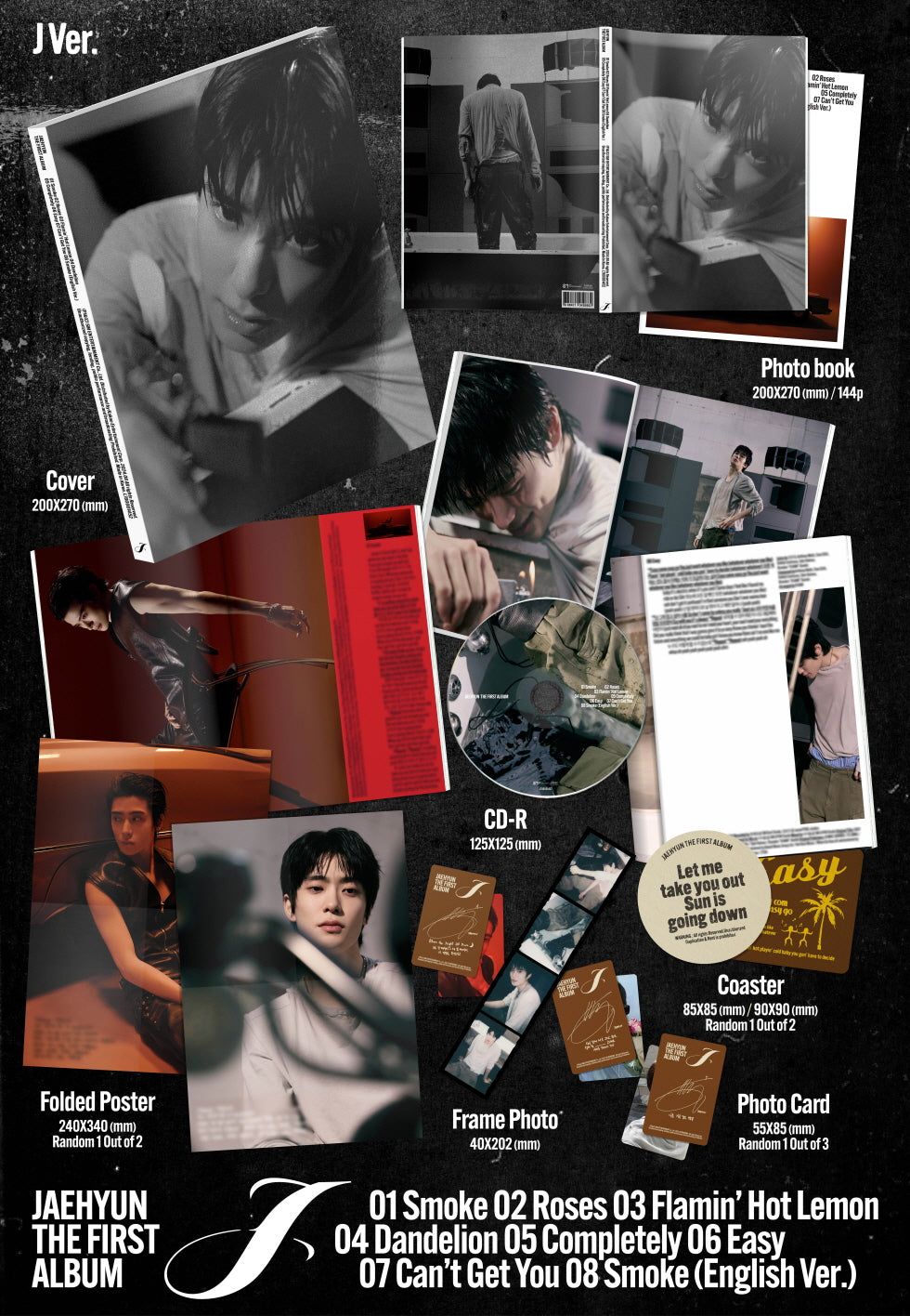 [B2B] Jaehyun - Vol. 1 [J] (J Ver.) / 재현 - 1집 [J] (J Ver.)