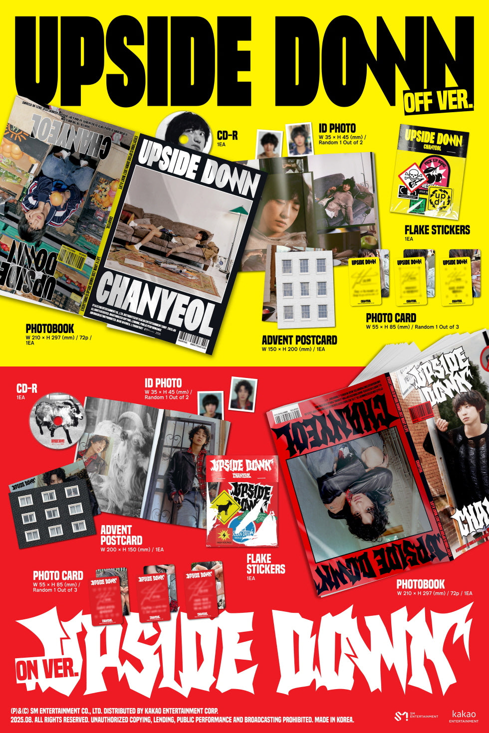 [B2B] CHANYEOL (EXO) - 2nd Mini Album [Upside Down] (PHOTO BOOK Ver.) / 찬열 - 미니 2집 [Upside Down] (PHOTO BOOK Ver.)