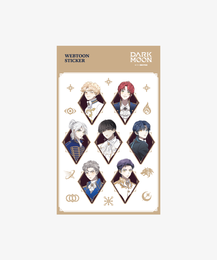 ENHYPEN -"DARK MOON" Official MD [WEBTOON STICKER]