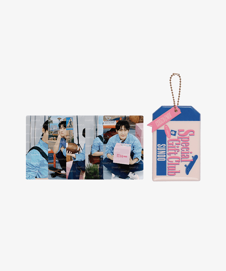 [In Stock MD] Sunoo (Of Enhypen) "Special Gift Club" - Official MD [PHOTO CARD HOLDER] - HALLYUSUPERSTORE